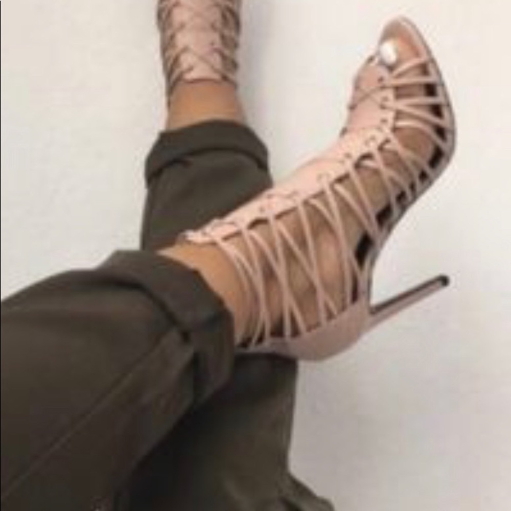 Gorgeous Zara gladiator heel sandals